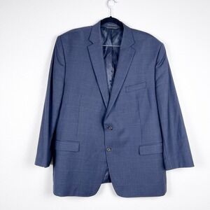 Lauren Ralph Lauren Men's Wool Blazer Navy Blue Sz 48R